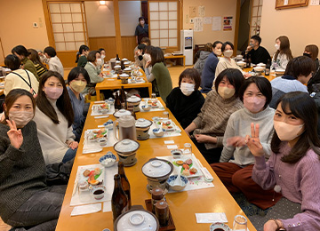 懇親会